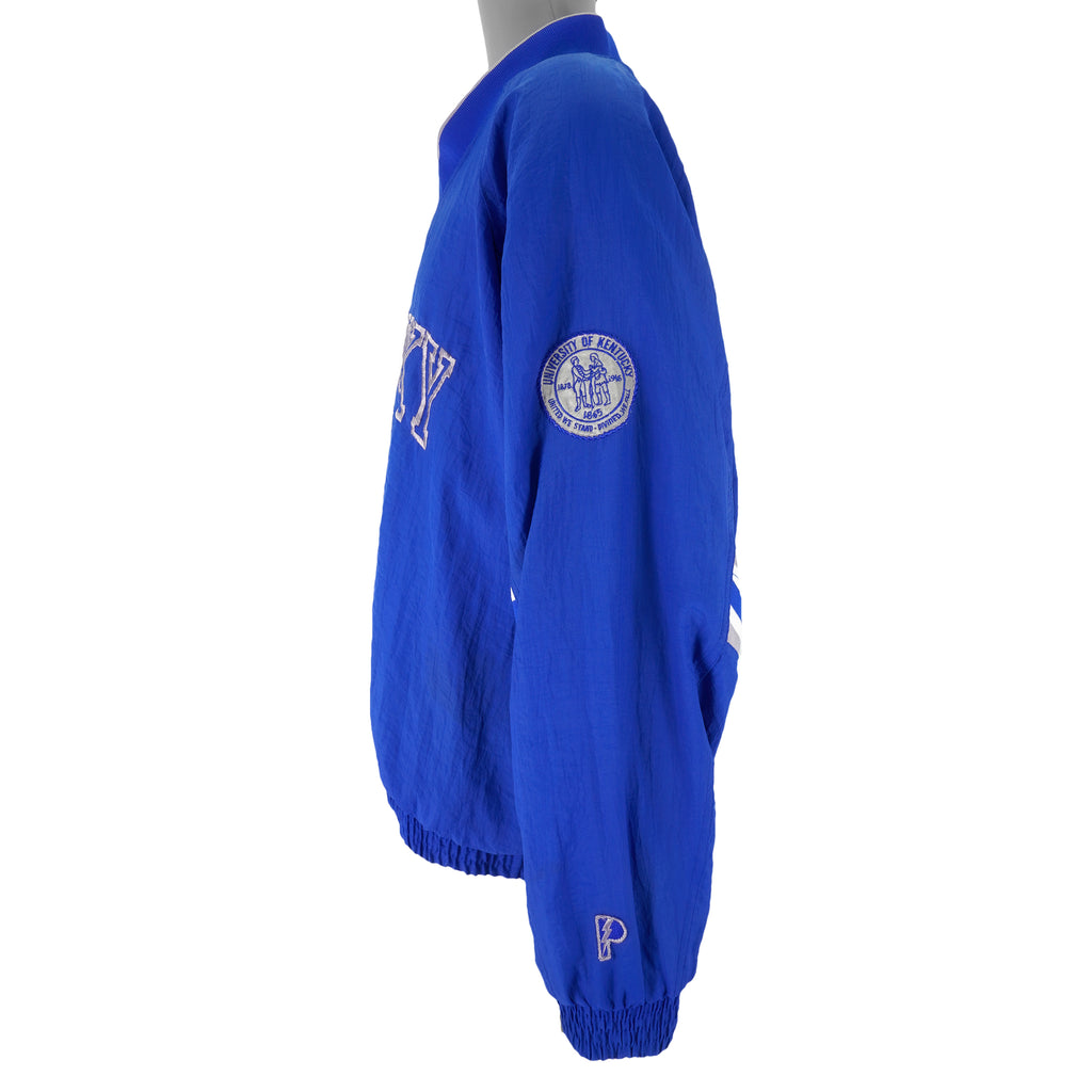 NCAA (Pro Player) - Kentucky Wildcats Windbreaker 1990s X-Large Vintage Retro Football