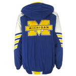 Starter - Michigan Wolverines Hooded Jacket 1990s Large