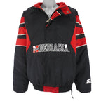 Starter - Red Nebraska Huskers Pullover Jacket 1990s X-Large