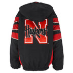 Starter - Red Nebraska Huskers Pullover Jacket 1990s X-Large