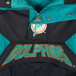 Starter - Miami Dolphins Spell-Out Jacket 1990s Large Vintage Retro Football