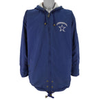 NFL (Lee) - Dallas Cowboys Hooded Reversible Jacket 1996 Large Vintage Retro Football