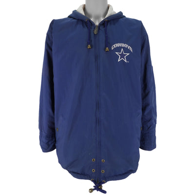 NFL (Lee) - Dallas Cowboys Hooded Reversible Jacket 1996 Large