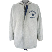 NFL (Lee) - Dallas Cowboys Hooded Reversible Jacket 1996 Large Vintage Retro Football