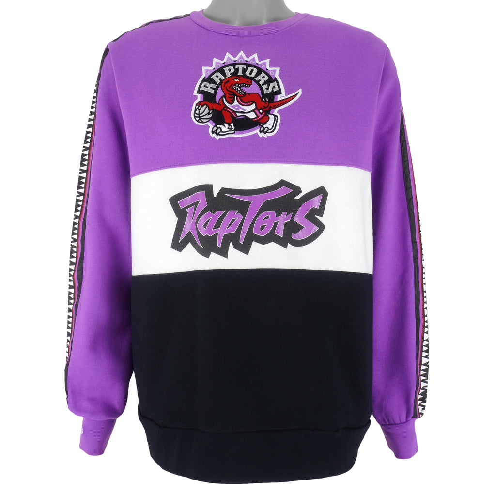 NBA (Mitchell & Ness) - Toronto Raptors Crew Neck Sweatshirt  2000s Large Vintage Retro Basketball