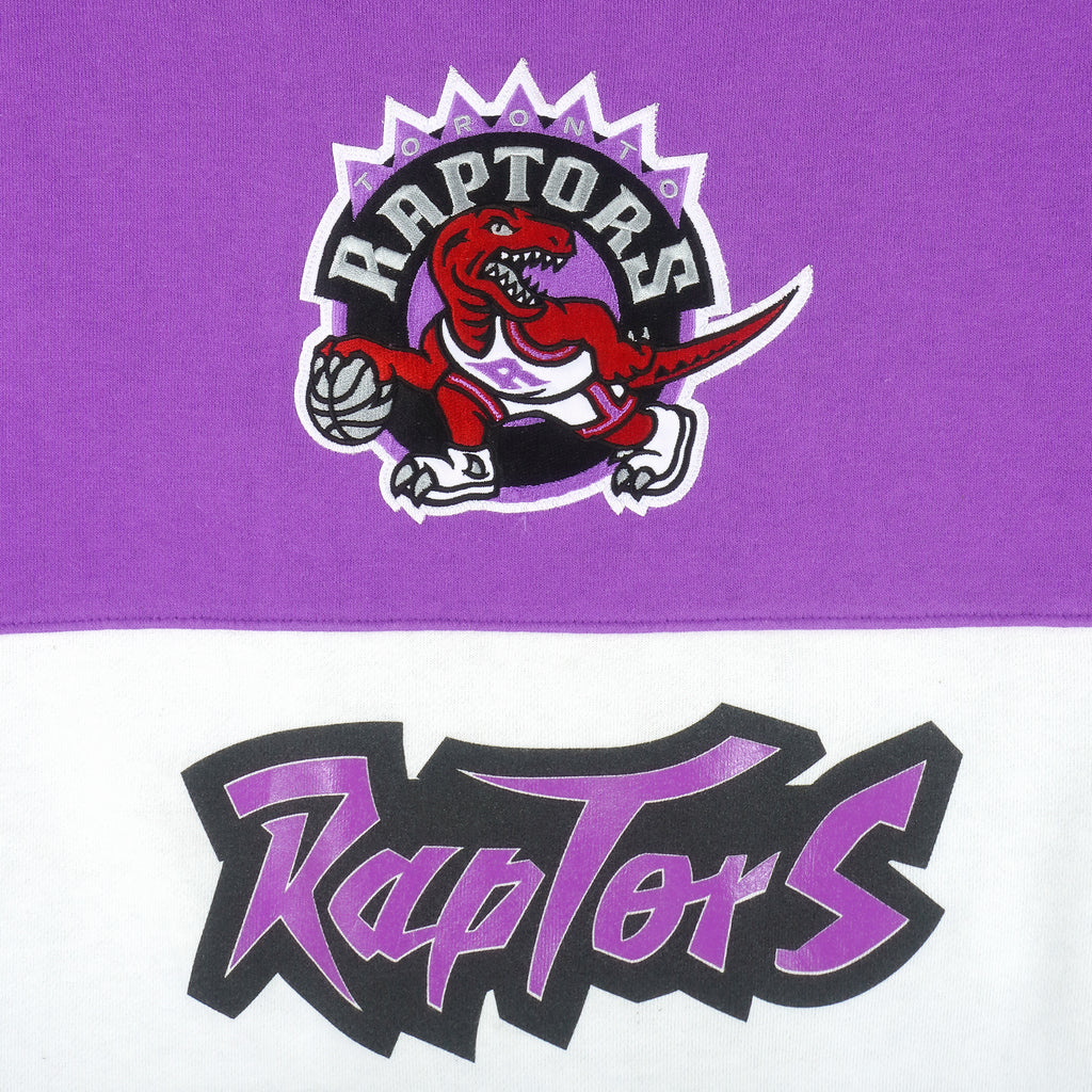 NBA (Mitchell & Ness) - Toronto Raptors Crew Neck Sweatshirt  2000s Large Vintage Retro Basketball