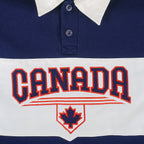 Vintage - Canada 1/4 Button Embroidered Sweatshirt 1990s Large Vintage Retro