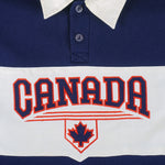 Vintage - Canada 1/4 Button Embroidered Sweatshirt 1990s Large Vintage Retro