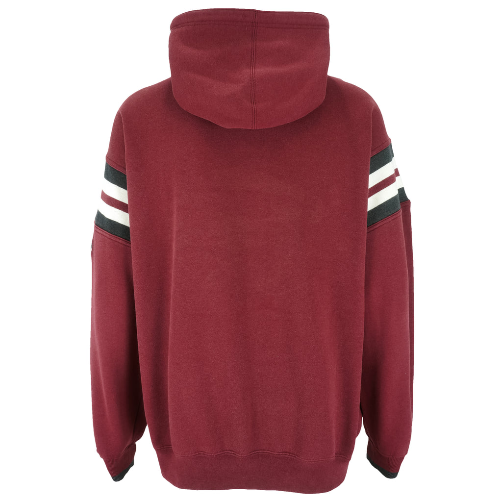 NFL (Lee) - San Francisco 49ers Embroidered Hooded Sweatshirt 1990s Large Vintage Retro Football