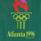 Champion - Green Atlanta Olympic Single Stitch T-Shirt 1992 Large Vintage Retro