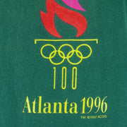 Champion - Green Atlanta Olympic Single Stitch T-Shirt 1992 Large Vintage Retro