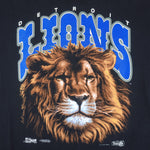 NFL (Salem) - Detroit Lions T-Shirt 1992 X-Large Vintage Retro Football