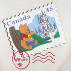 Disney - Canada Winnie The Pooh Crew Neck Sweatshirt 1990s Large Vintage Retro