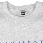 Vintage (Lee) - Baltimore Embroidered Crew Neck Sweatshirt 1990s Large Vintage Retro