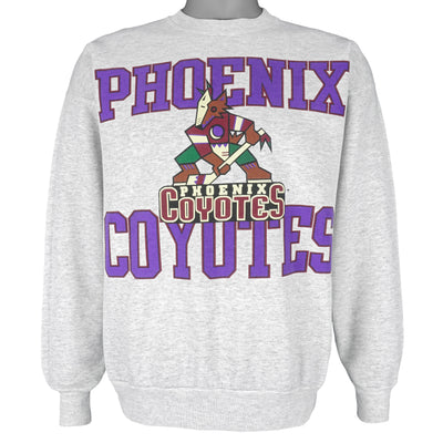 NHL (Hanes) - Phoenix Coyotes Crew Neck Sweatshirt 1990s Large
