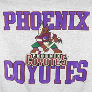 NHL (Hanes) - Phoenix Coyotes Crew Neck Sweatshirt 1990s Large Vintage Retro Hockey