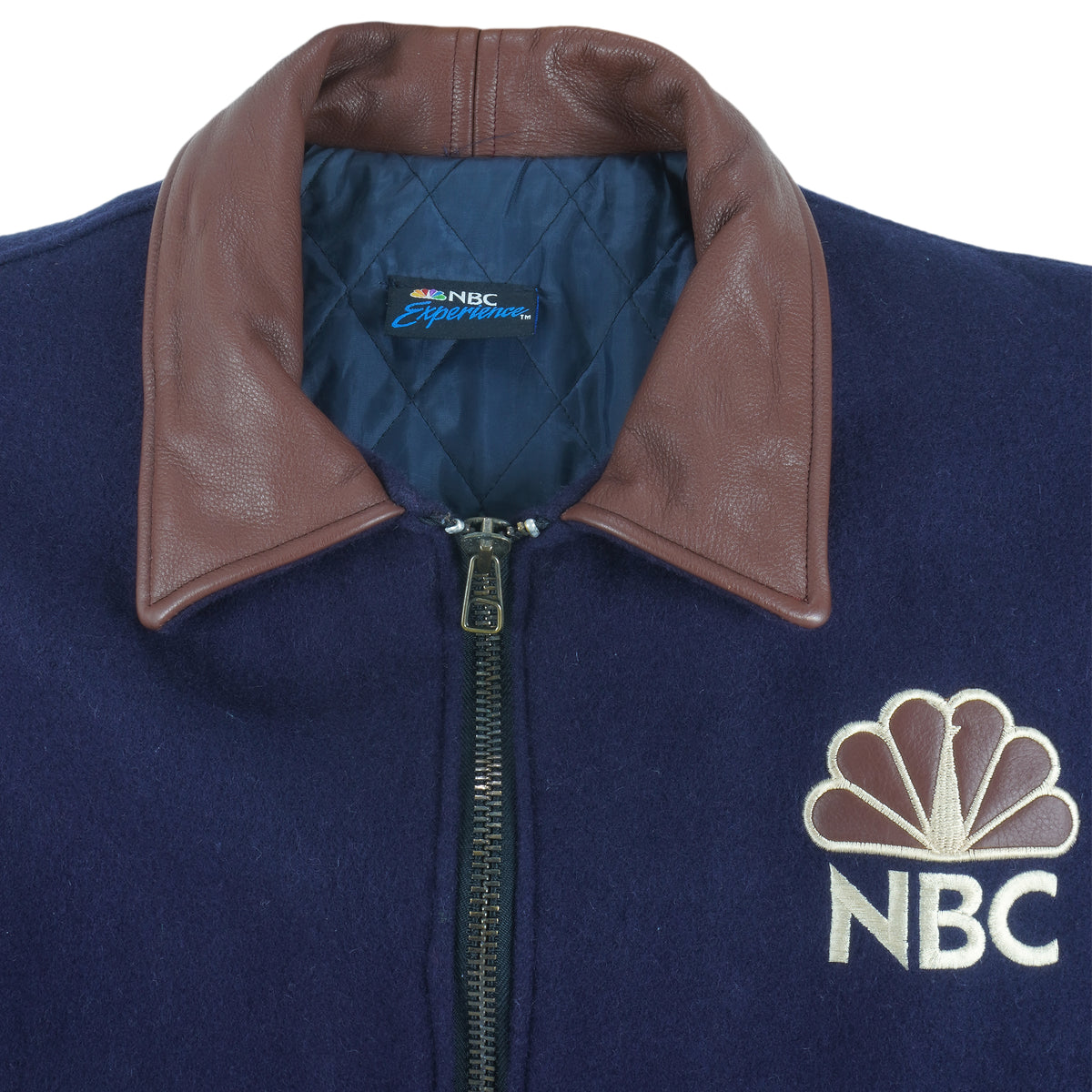 Vintage - NBC, New York City Varsity Jacket 1990s Large Vintage Retro