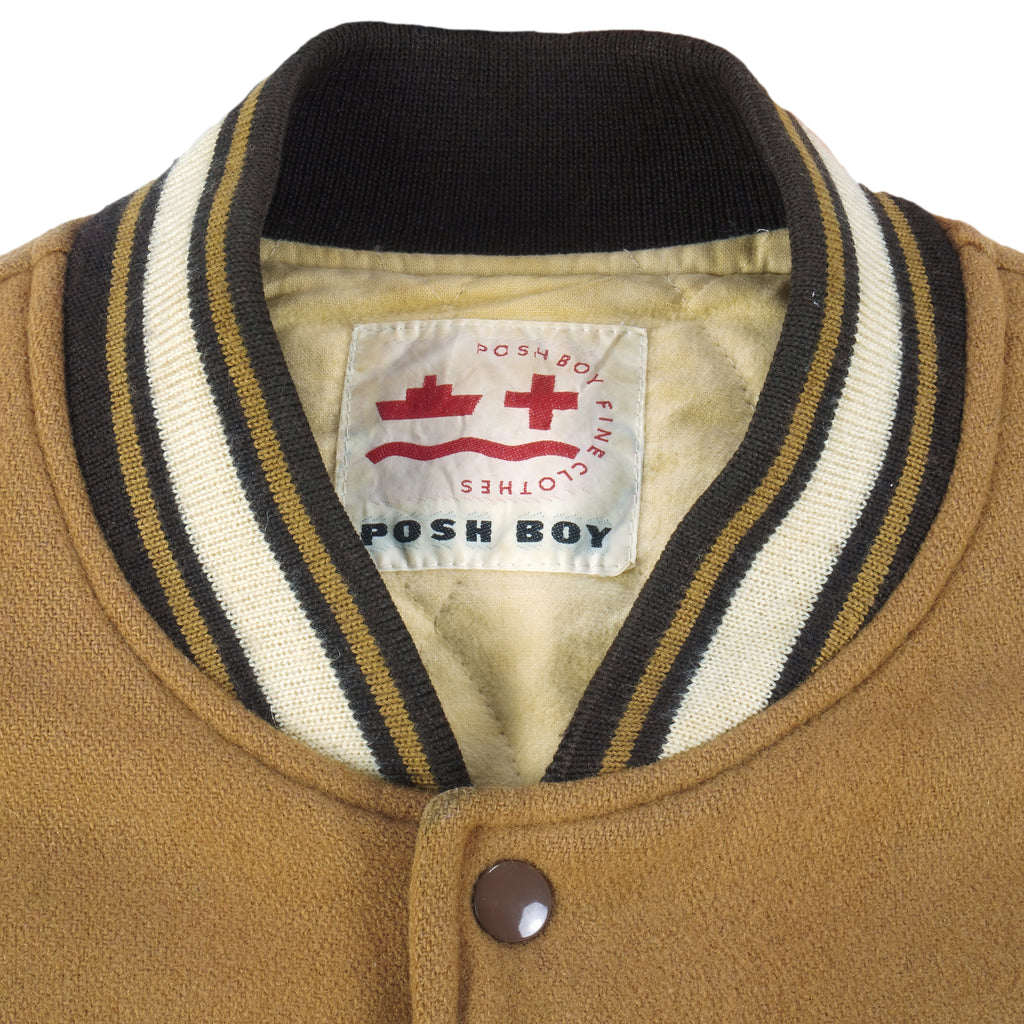 Vintage - Posh Boy Fine Clothing Varsity Jacket 1990s Large Vintage Retro