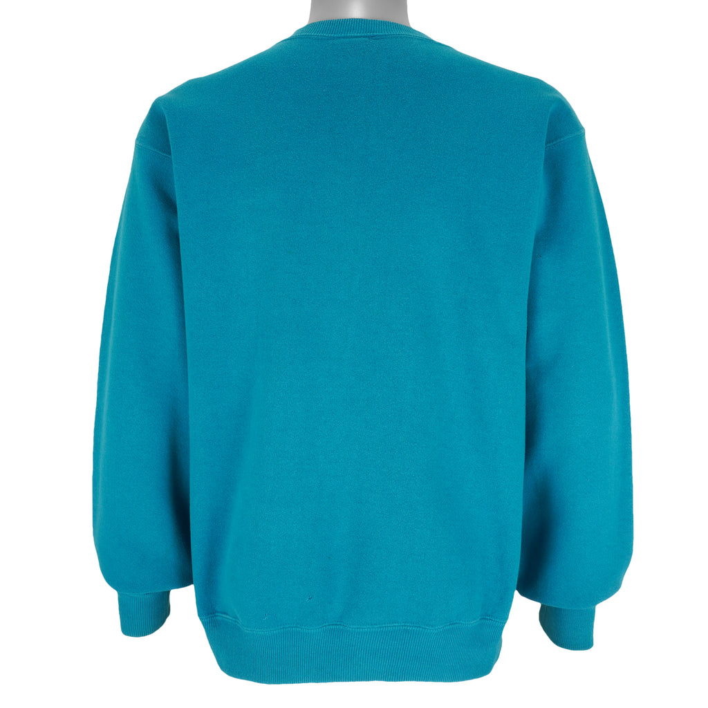 NHL (Nutmeg) - San Jose Sharks Crew Neck Sweatshirt 1990s X-Large Vintage Retro Hockey