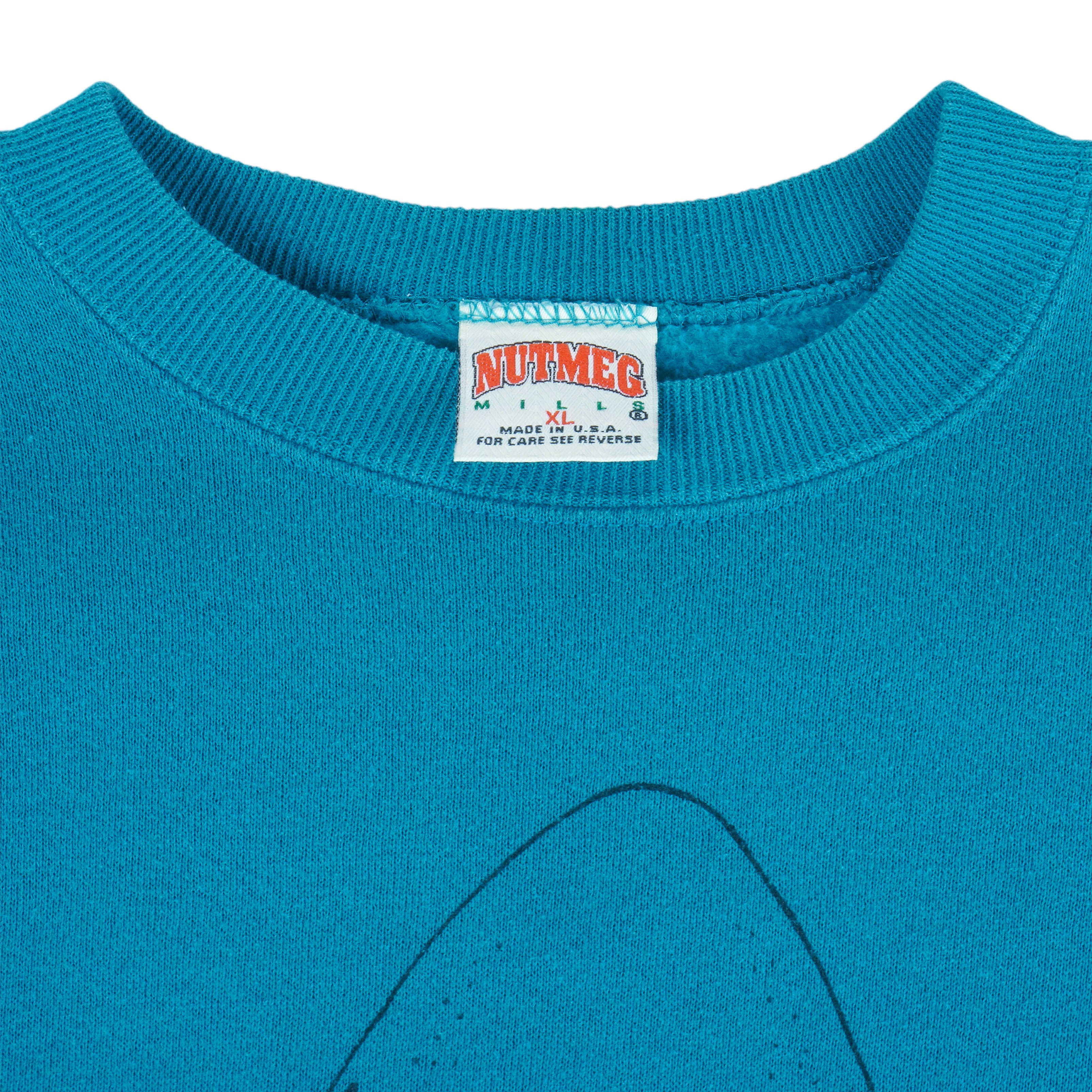 NHL (Nutmeg) - San Jose Sharks Crew Neck Sweatshirt 1990s X-Large Vintage Retro Hockey
