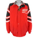 Starter - Detroit Red Wings Jacket 1990s X-Large Vintage Retro Hockey