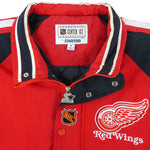 Starter - Detroit Red Wings Jacket 1990s X-Large Vintage Retro Hockey