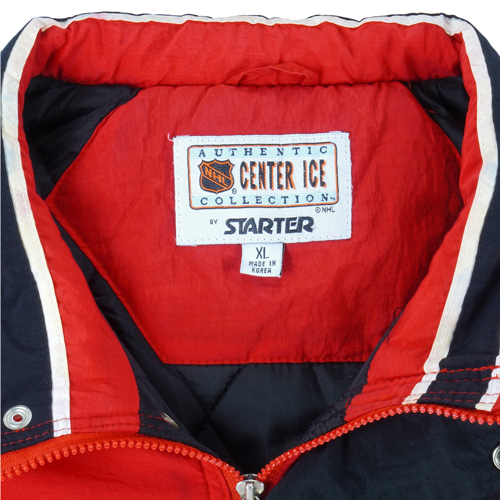 Starter - Detroit Red Wings Jacket 1990s X-Large Vintage Retro Hockey
