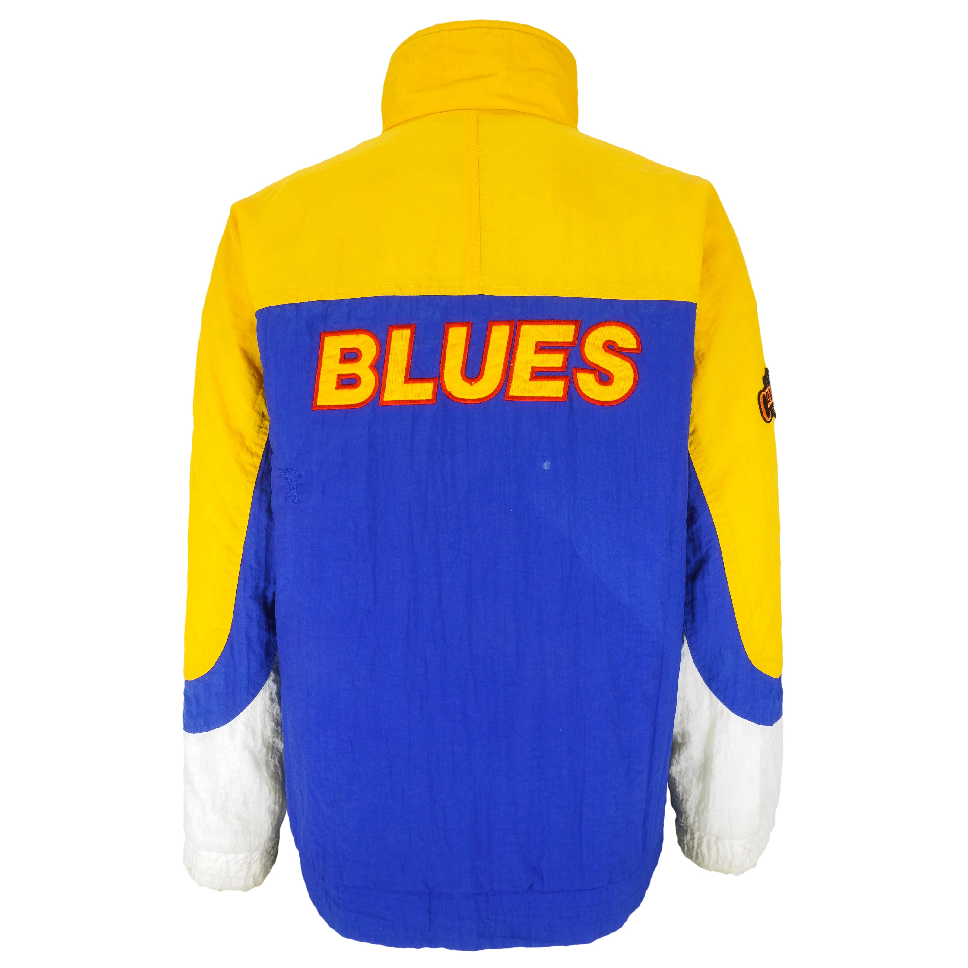 Vintage Starter St. Louis Blues Hockey Jersey Men Size L Black NHL