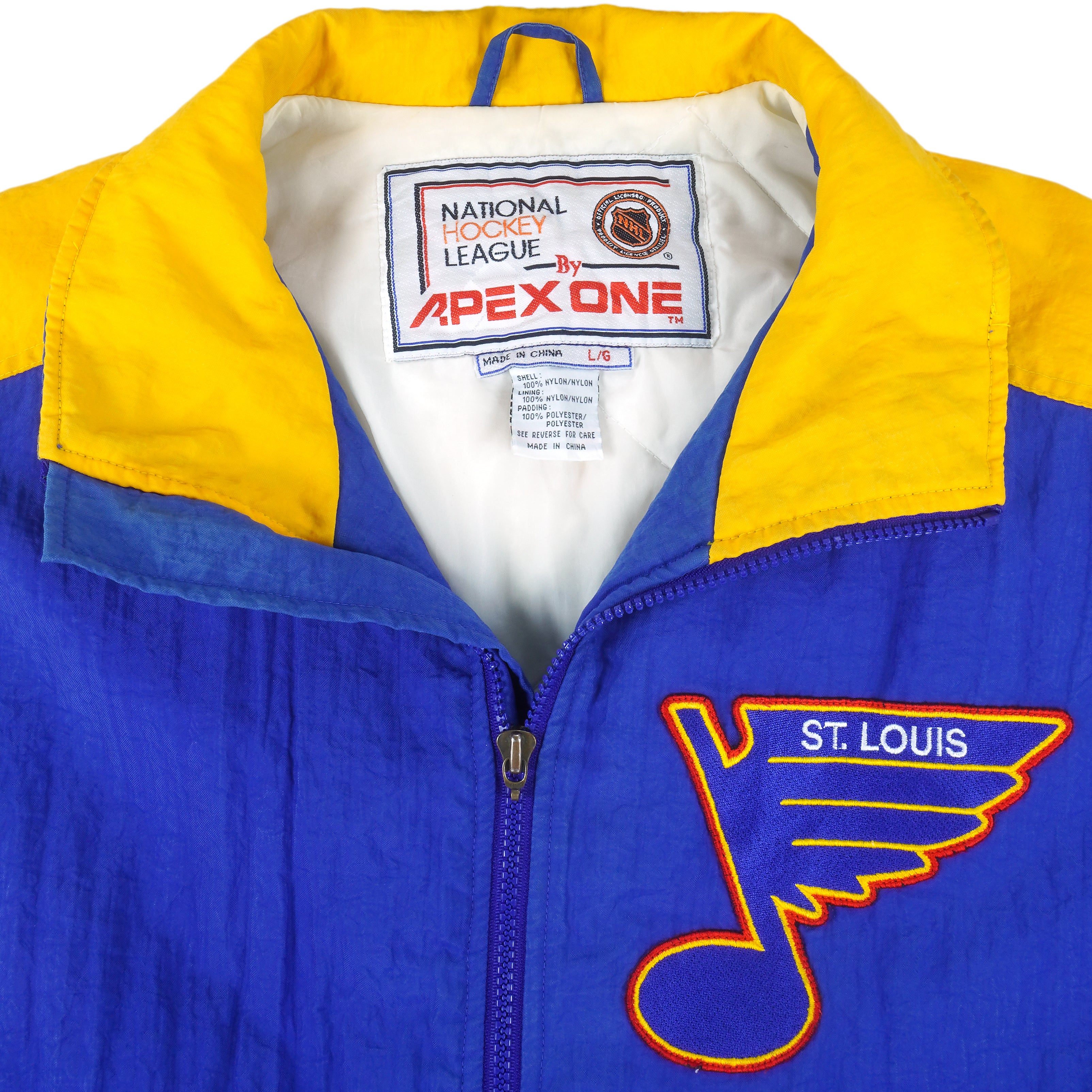 Vintage NHL (Apex One) - St. Louis Blues Jacket 1990s Large