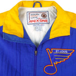 NHL (Apex One) - St. Louis Blues Jacket 1990s Large Vintage Retro Hockey