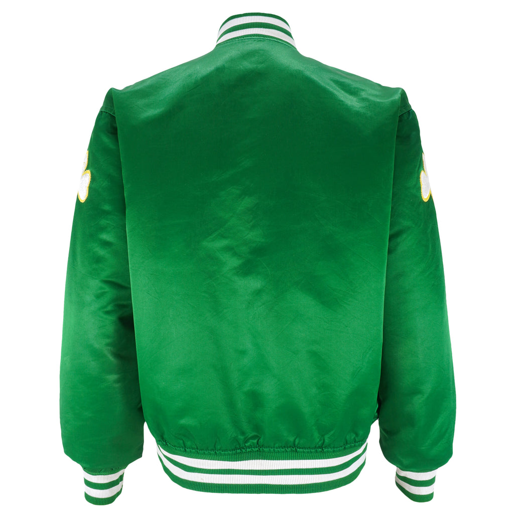 Starter - Boston Celtics Satin Jacket 1990s Large Vintage Retro Basketball