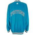 Starter - Detroit Pistons Blue Windbreaker 1990s XX-Large Vintage Retro Basketball