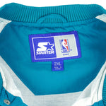 Starter - Detroit Pistons Blue Windbreaker 1990s XX-Large Vintage Retro Basketball