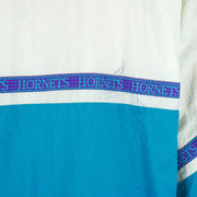 Starter - Charlotte Hornets 1/4 Zip Windbreaker 1990s Large Vintage Retro Basketball