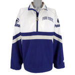 Starter - Penn State Nittany Lions 1/4 Zip Pullover Jacket 1990s X-Large Vintage Retro