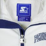 Starter - Penn State Nittany Lions 1/4 Zip Pullover Jacket 1990s X-Large Vintage Retro