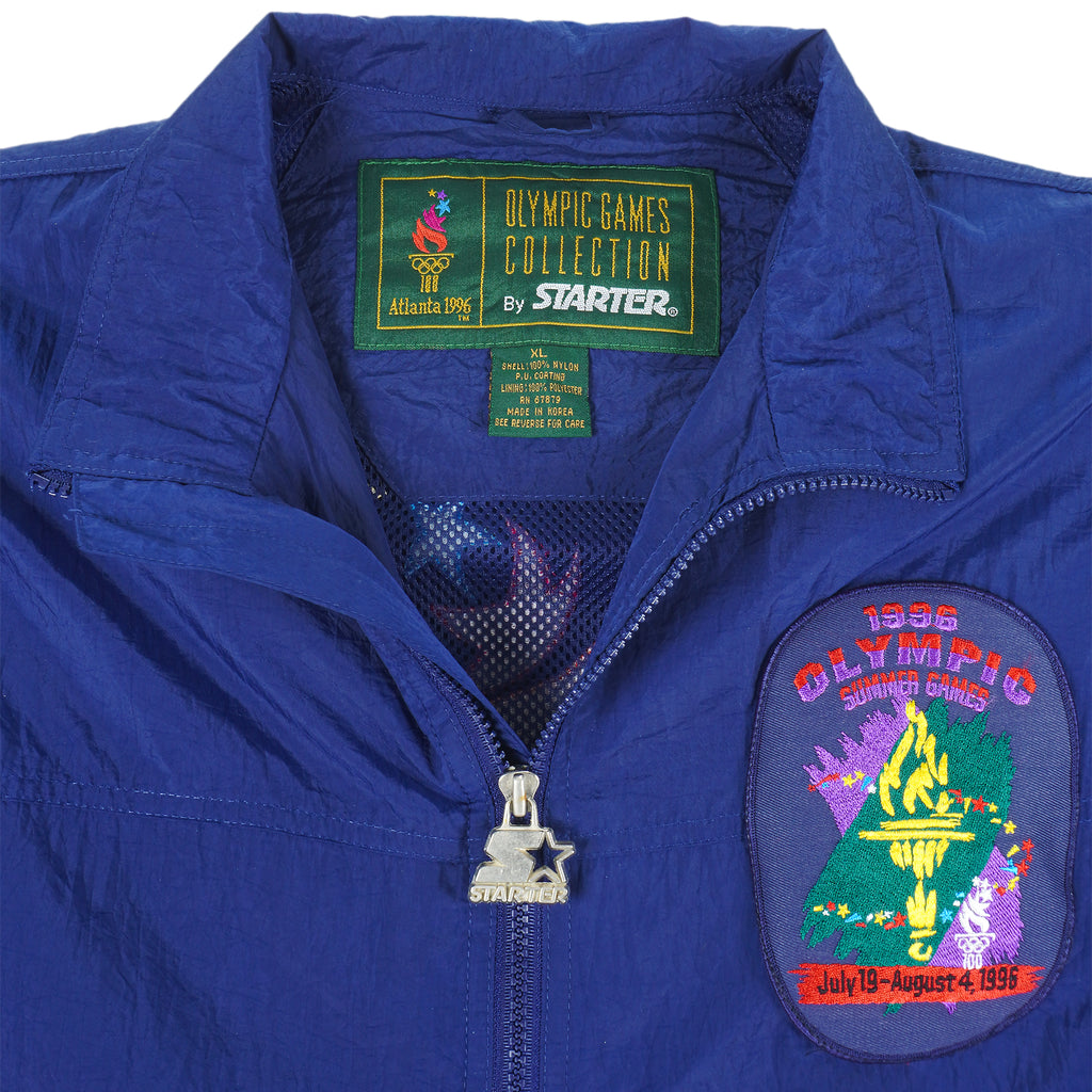 Starter - Olympic Summer Games, Atlanta Windbreaker 1996 X-Large Vintage Retro