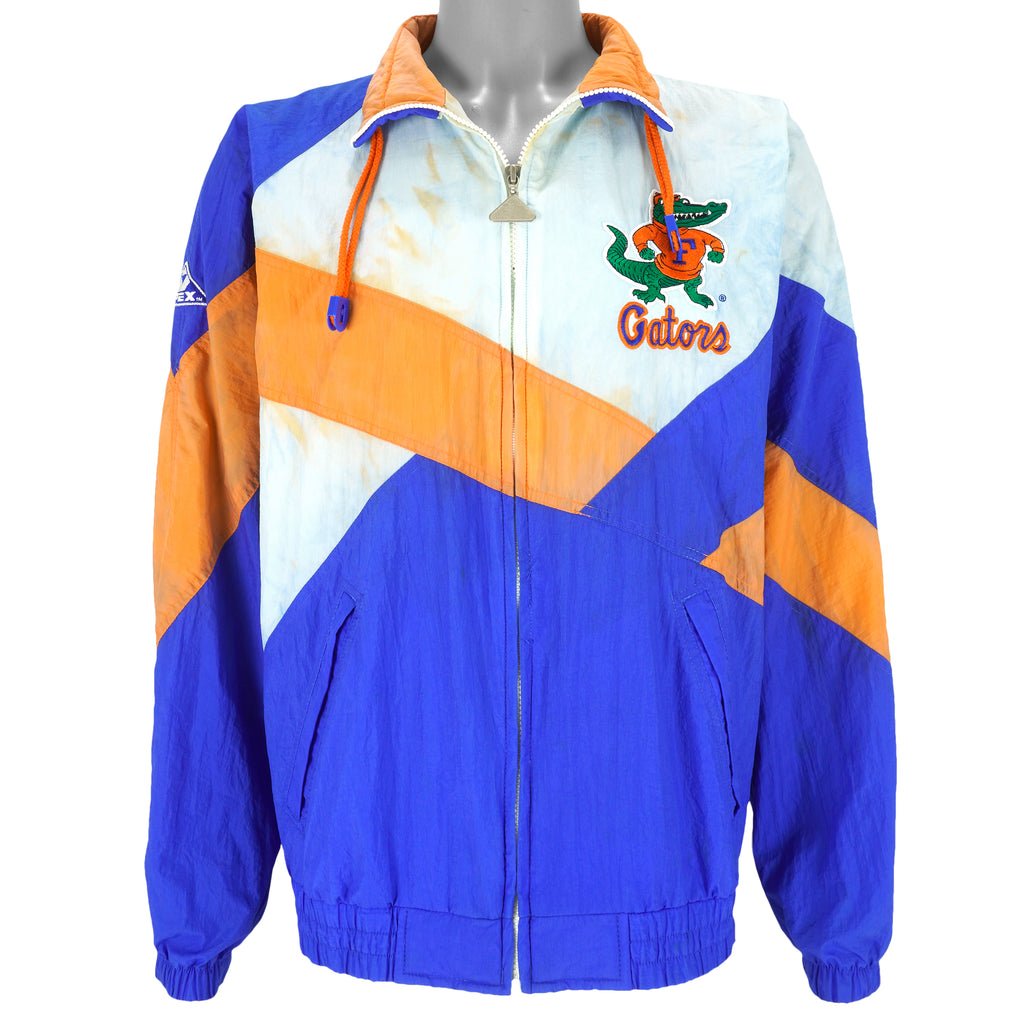 NCAA (Apex One) - Florida Gators Zip-Up Windbreaker 1990s Large Vintage Retro College