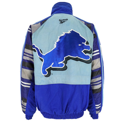 Reebok (Pro Line) - Detroit Lions Zip-Up Jacket 1990s Medium