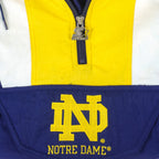 Starter - Notre Dame Fighting Irish Pullover Hooded Jacket 1990s X-Large Vintage Retro Football