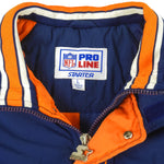 Starter - Blue Chicago Bears Zip-Up Jacket 1990s Large Vintage Retro Football