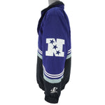 NFL (Logo Athletic) - Dallas Cowboys 1/4 Zip & Button jacket 1990s Large Vintage Retro Football 