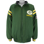 NFL (Pro Player) - Green Bay Packers Reversible Warm Jacket 1990s XX-Large Vintage Retro Football
