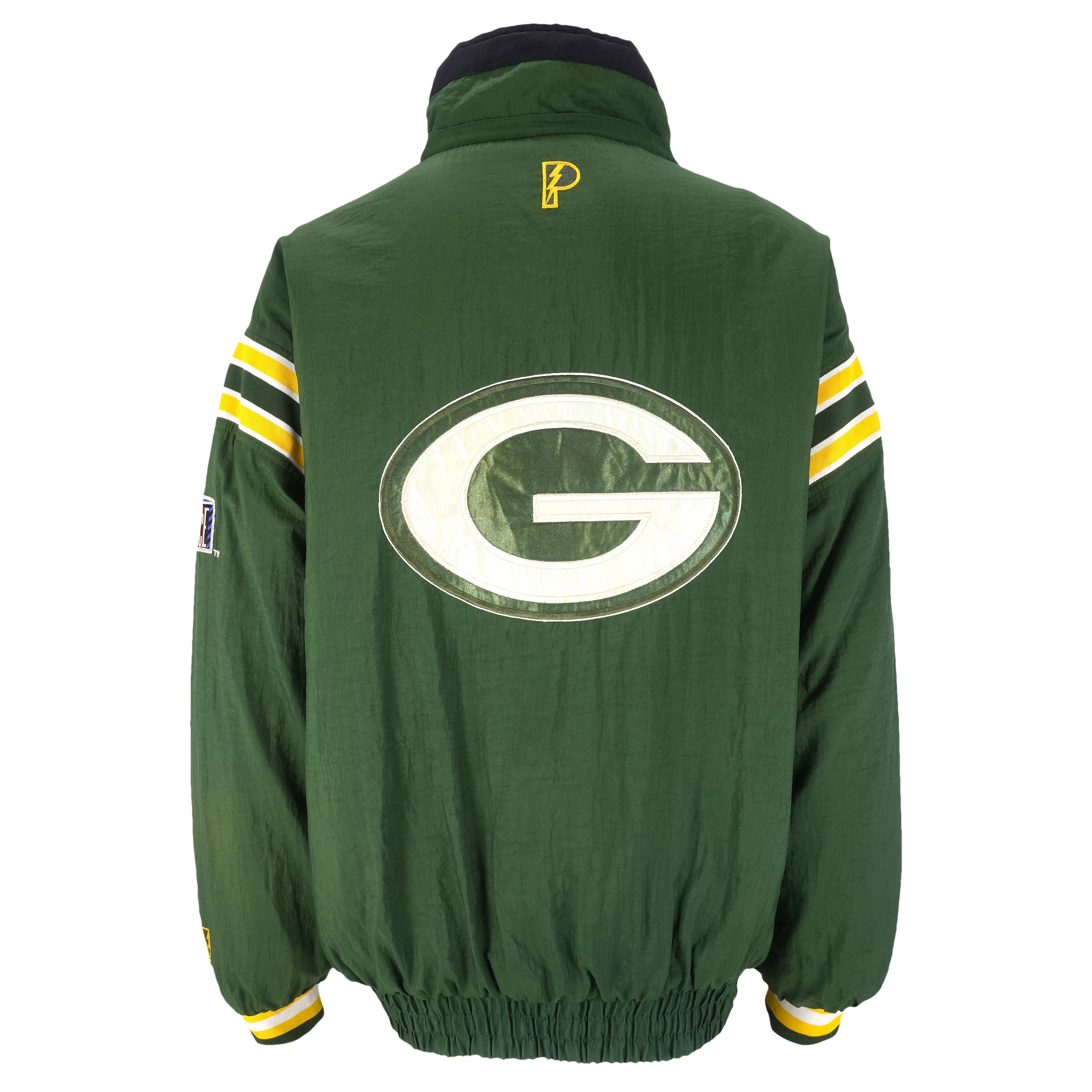 NFL (Pro Player) - Green Bay Packers Reversible Warm Jacket 1990s XX-Large Vintage Retro Football