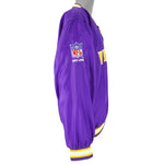 Starter - Minnesota Vikings Pullover Windbreaker 1990s Medium Vintage Retro Football