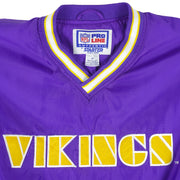 Starter - Minnesota Vikings Pullover Windbreaker 1990s Medium Vintage Retro Football