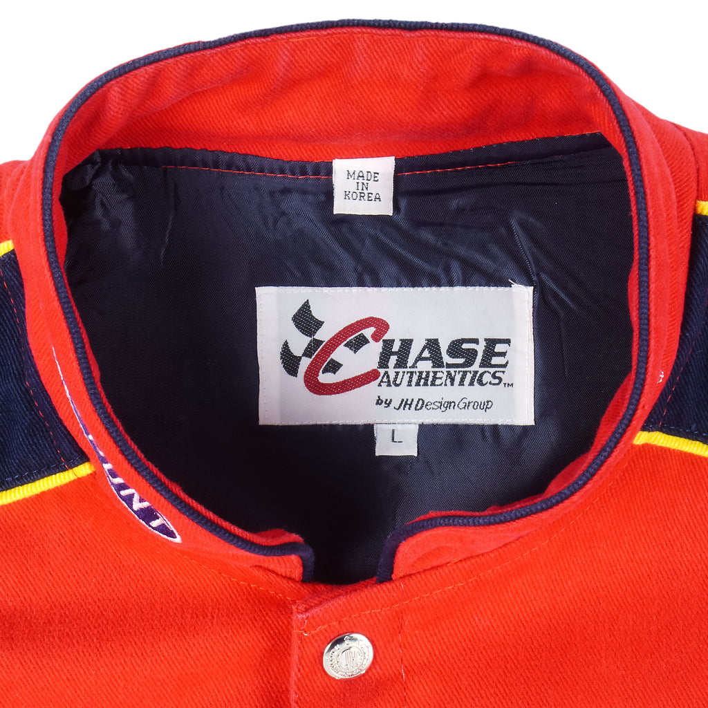 NASCAR (Chase) - Dupont - Jeff Gordon #24 Racing Jacket 1990s Large Vintage Retro