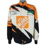 NASCAR - White & Orange The Home Depot Racing Jacket 1990s XX-Large