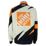 NASCAR - White & Orange The Home Depot Racing Jacket 1990s XX-Large Vintage Retro