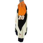 NASCAR - White & Orange The Home Depot Racing Jacket 1990s XX-Large Vintage Retro